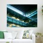 Windows Wall Building  Poster 24x18 inch
