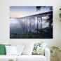 Bridge Fog Mist Poster 24x18 inch