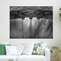 New York Cables Fisheye Bridge Poster 24x18 inch