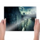 Path Trail Bridge Wall Tv Movie Art Poster 24x18 inch