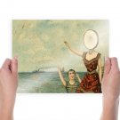 In The Aeroplane Over The Sea Painting Neutral Milk Hotel Tv Movie Art Poster 24x18 inch