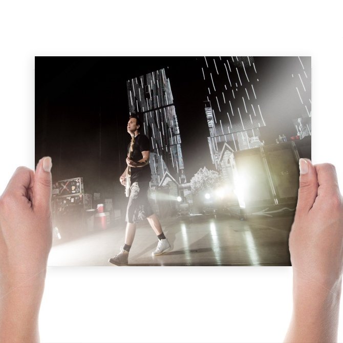Blink 182 Concert Lights Tv Movie Art Poster 24x18 inch