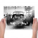 Porsche Race Car Turbo Garage Engine Tv Movie Art Poster 24x18 inch