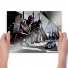 Nissan Skyline Gtr Pit Pit Stop Toy Tv Movie Art Poster 24x18 inch