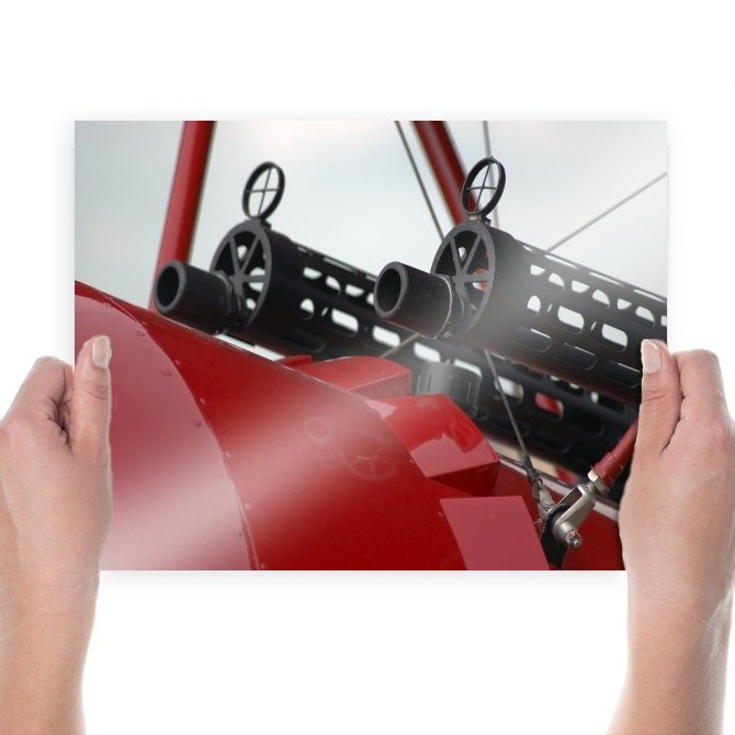 Machine Guns Tv Movie Art Poster 24x18 inch