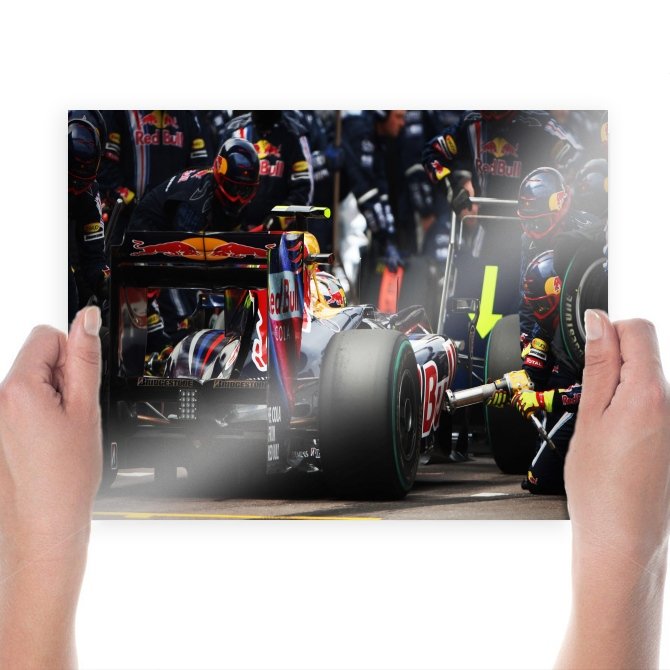 F1 Formula One Pit Pit Stop Tv Movie Art Poster 24x18 inch