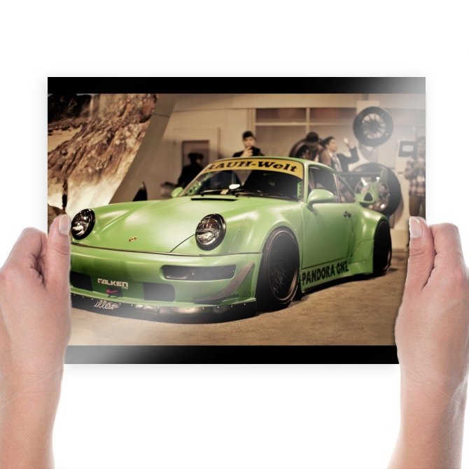 Porsche Rauh Welt Tv Movie Art Poster 24x18 inch