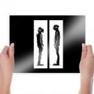 Daft Punk Black Tv Movie Art Poster 24x18 inch