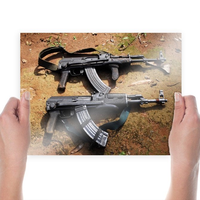 Rifles Tv Movie Art Poster 24x18 inch