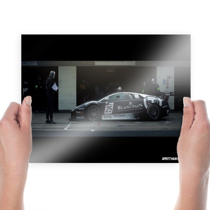 Lamborghini Murcielago Tv Movie Art Poster 24x18 inch