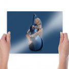 Cello Blue Blonde Tv Movie Art Poster 24x18 inch