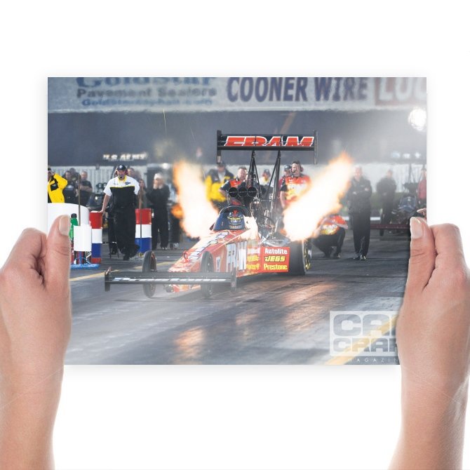 Top Fuel Drag Race Fire Flame Launch Dig Tv Movie Art Poster 24x18 inch