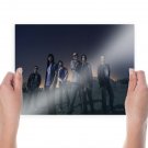 Linkin Park Night Stars Tv Movie Art Poster 24x18 inch