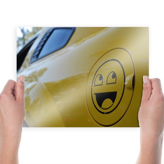 Awesome Awesome Face Face Tv Movie Art Poster 24x18 inch