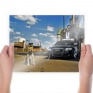 Dog Audi Chain Tv Movie Art Poster 24x18 inch