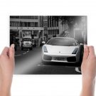 Lamborghini Gallardo Colorsplash Street Tv Movie Art Poster 24x18 inch