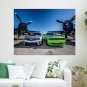 Chevrolet Camaro Zl1 Dodge Challenger Hellcat Srt8 Airplane Plane Tv Movie Art Poster 24x18 inch