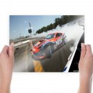 Nissan 370z Drift Smoke Tv Movie Art Poster 24x18 inch