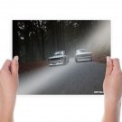 Nissan Skyline Gtr Tree Trees Tv Movie Art Poster 24x18 inch