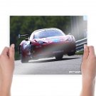 Ferrari 458 Italia Jump Lift Tv Movie Art Poster 24x18 inch
