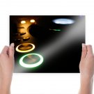 Turntable Dj Tv Movie Art Poster 24x18 inch
