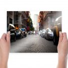 Street Blur Tv Movie Art Poster 24x18 inch