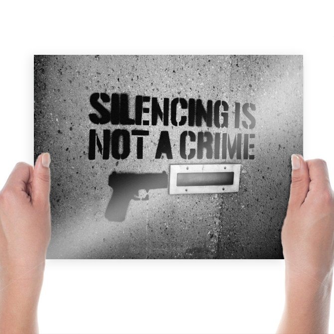 Silencing Tv Movie Art Poster 24x18 inch