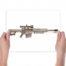 Rifle White Tv Movie Art Poster 24x18 inch