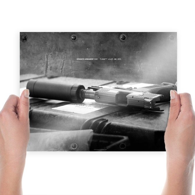 Silencer Tv Movie Art Poster 24x18 inch