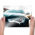 Audi Headlight Tv Movie Art Poster 24x18 inch