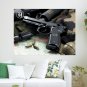 Handgun Grenade Bullets Tv Movie Art Poster 24x18 inch