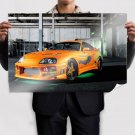 The Fast And The Furious Toyota Supra Tv Movie Art Poster 36x24 inch