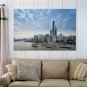 Buildings Skyscrapers River Boats Ships Shanghai Tv Movie Art Poster 36x24 inch
