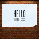 Hello Metric Tv Movie Art Poster 36x24 inch