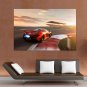 Mclaren P1 Race Track Motion Blur Backfire Flame Tv Movie Art Poster 36x24 inch