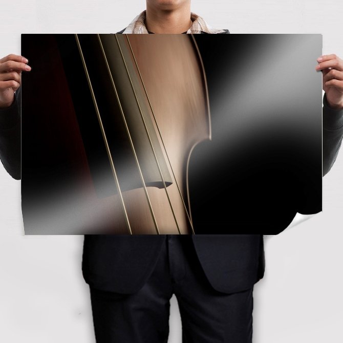 Black Violin Strings Tv Movie Art Poster 36x24 inch