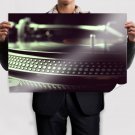 Macro Turntable Tv Movie Art Poster 36x24 inch