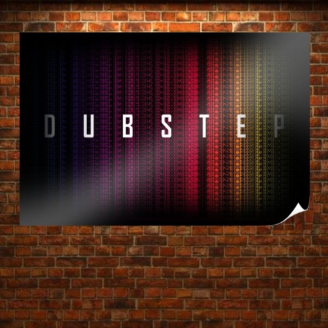 Dubstep Tv Movie Art Poster 36x24 inch