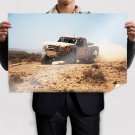 Ford Ranger Trophy Truck Desert Tv Movie Art Poster 36x24 inch