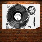 Turntable Dj Tv Movie Art Poster 36x24 inch