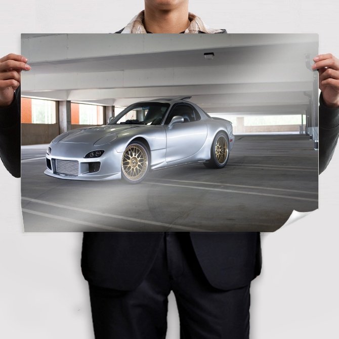 Mazda Rx 7 Tv Movie Art Poster 36x24 inch