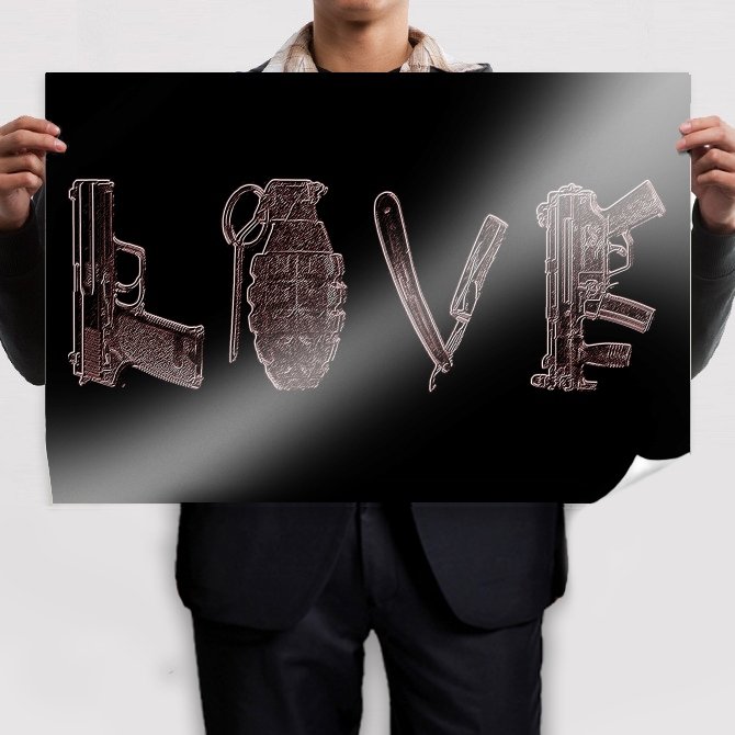 Love Tv Movie Art Poster 36x24 inch