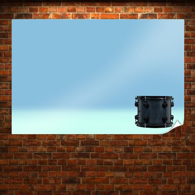 Drum Blue Tv Movie Art Poster 36x24 inch