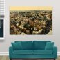 Aerial View Birds Eye Birds Eye View Kiev Ukraine Kiyv Tv Movie Art Poster 36x24 inch
