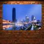 Skyscraper China Night Tv Movie Art Poster 36x24 inch
