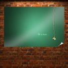 Headphones Green Life Tv Movie Art Poster 36x24 inch