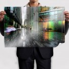 Hdr Buildings Timelapse Tv Movie Art Poster 36x24 inch