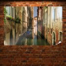 Venice Canal Buildings Boats Tv Movie Art Poster 36x24 inch