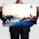 Bokeh Blur Street Tv Movie Art Poster 36x24 inch