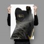 Black Lebron 9 Epic Elite Nike Shoes Art Poster Print 36x24 inch